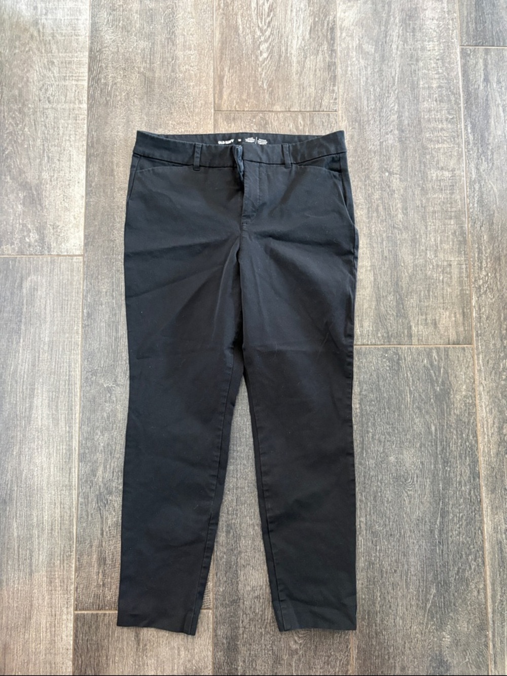 Old Navy Black Cropped Ankle Pants